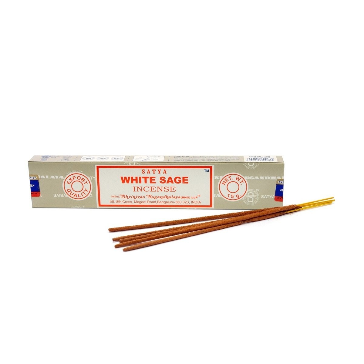 Encens Satya Sauge Blanche 15 gr