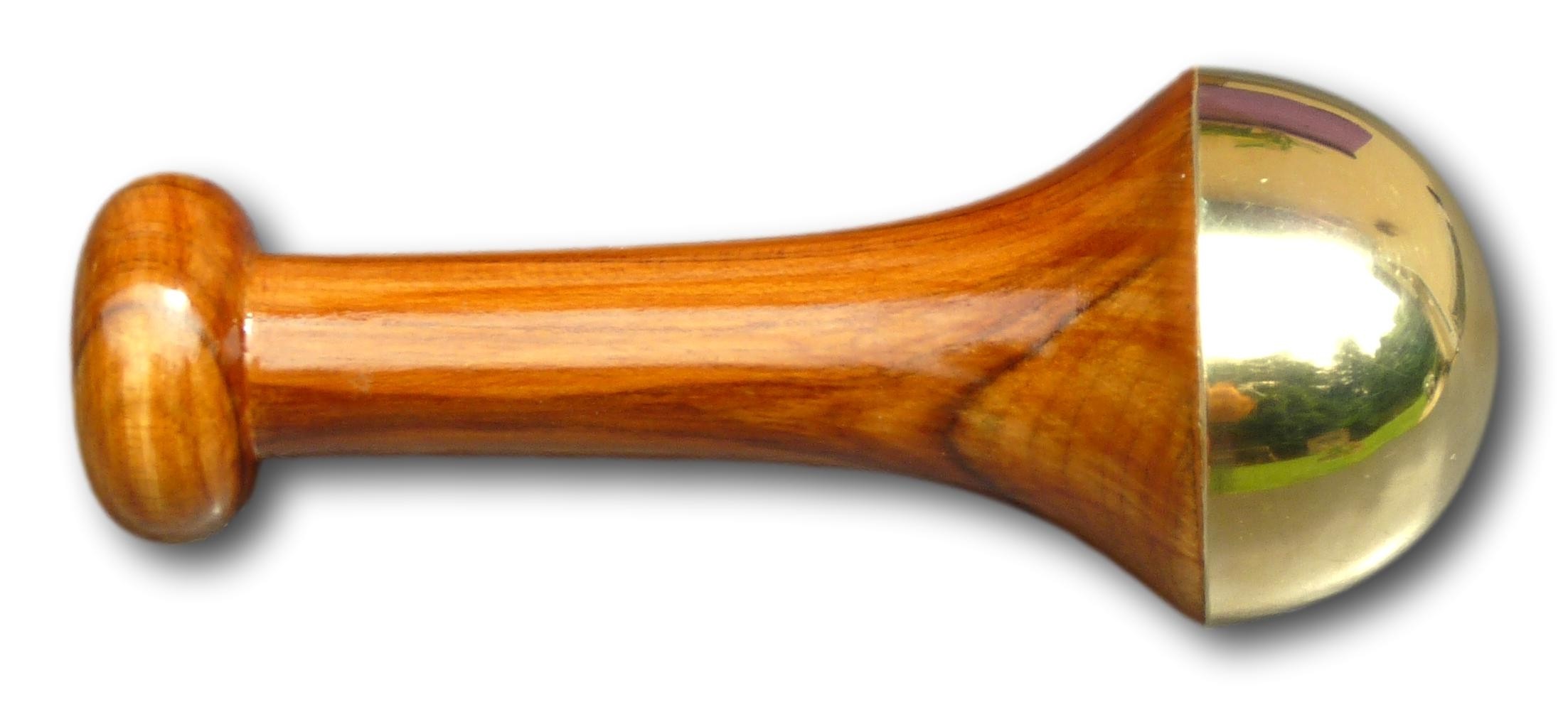 Baguette de massage ayurvédique Kansa 13cm