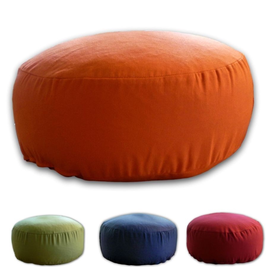 Coussin de méditation fabriqué en FRANCE sarrasin écologique