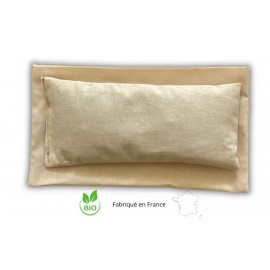 coussinet de relaxation pour les yeux en coton et lavande certifiés bio