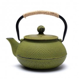 Théière Tetsubin verte style japonais 0,6 litre