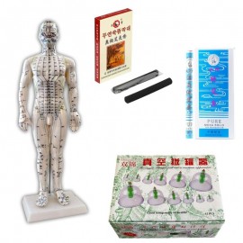 Kit de quatre accessoires de médecine chinoise