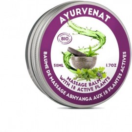 Baume ayurvédique aux 18 herbes BIO 50 mL