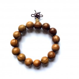 Bracelet mala tibétain - Bois