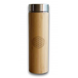 Bouteille en bambou avec infuseur 