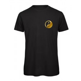 Tee-shirt yin yang noir