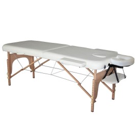 Table de massage pliante 186x71cm blanche