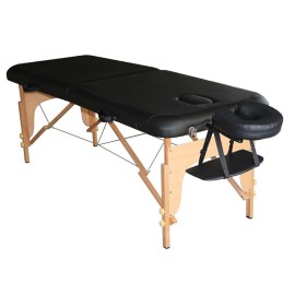Table de massage pliante 186x71cm noire