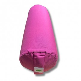 Bolster de yoga lotus épeautre Bio fabriqué en France 68 x 20 cm