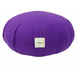 Coussin de méditation Zafu coton Bio Kapok 40 x 18 cm