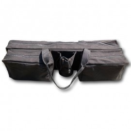 Sac de yoga noir 66x26x18cm