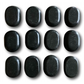 Lot de 12 pierres dos et cuisses 7,5 x 5,5 x 2,5 cm
