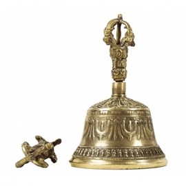 Cloche tibétaine et dorje moyen modèle