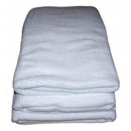 Lot de 3 Serviettes de massage Blanches gamme spa 90 x 200 cm