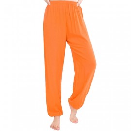 Pantalon en Coton safran
