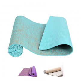 Tapis de yoga jute antidérapant 63 x 183  x 0.5 cm