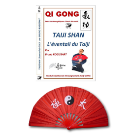 Set DVD "l'éventail du taiji" + éventail yin yang
