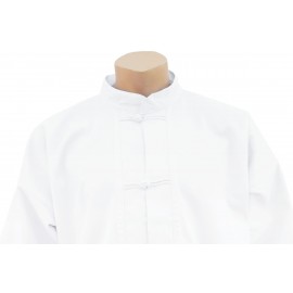 Veste blanche 100% coton