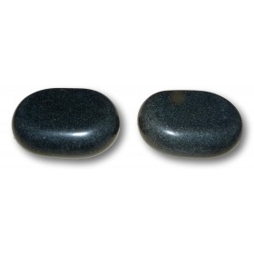Lot de 2 pierres de massage dos et cuisses 7,5 x 5,5 x 2,5 cm