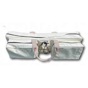 Sac de yoga ivoire 66x26x18cm